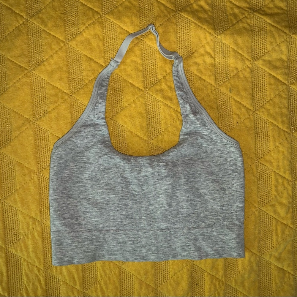 Auden Gray Halter Bralette